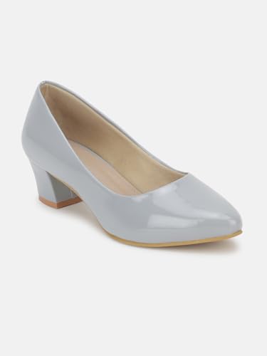 Image of Marc Loire Women's Block Heel Pump Shoes for Office, Party and Formal Occasions