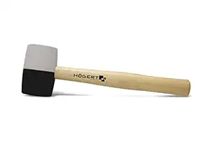 Hogert Technik Germany Rubber mallet 900 g, black