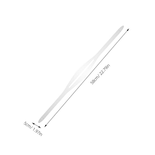 Correa de silicona transparente para gafas de buceo pack de 4 unidades ajustables 2