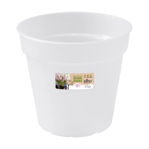 Elho Green Basics Orchidée 15 - Pot De Fleurs - Transparent - Intérieur & Extérieur - Ø 15 x H 13.8 cm