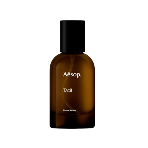 Aesop Tacit Eau de Parfum | Yuzu, Vetiver, and Basil Scent | Fresh Citrus and Green Aroma | Unisex | 1.6 fl oz