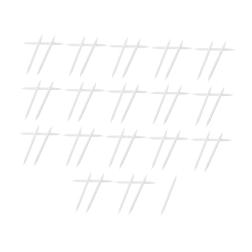 FRCOLOR 50pcs Silicone Eyeliner Brush Replacement Tips Soft and Precise Brush Heads for DIY Eyeliner Brush Heads for Eyeliner Brushes for Creating Eye Makeup