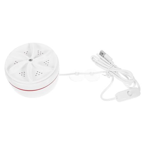 NUOBESTY Mini Portátil USB de Máquina para Dormitorios para Camisas Vestidos y Compatible con Cargadores Rápidos y Baterías