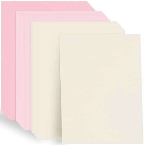 Papier cartonné rose pour bricolage scolaire et activités créatives