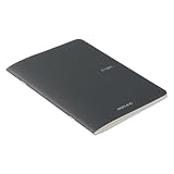 Fabriano EcoQua - Quaderno formato A5, 14,8 x 21 cm, 40 fogli, colore: nero