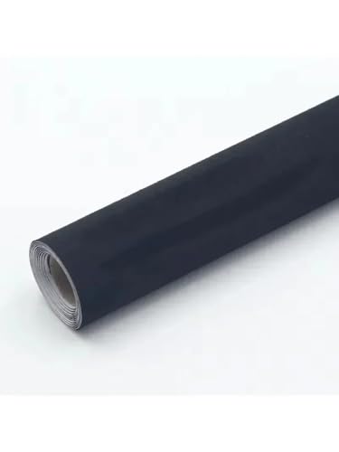 Tissu ciel de toit voiture noir adhésif 0.5x1.45m pour rénovation intérieure