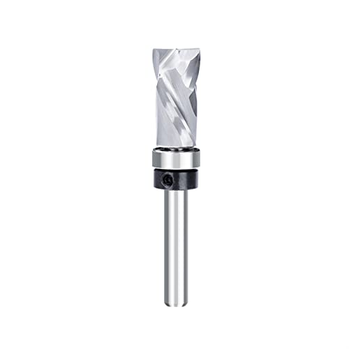 YFCDZVBH bit de enrutador 1/4 Shank Flush Ruber bit bit Wood Fresing Cutter Fin Mill Fund Mill for Herramienta de carpintería (Cutting Edge Length : 6.35×12.7×25.4×67)