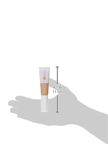 FLOWER BEAUTY By Drew Barrymore Get Real Serum Concealer - Brightens Skin + Blurs Blemishes - Hydrating Serum- Medium Honey - Image 5