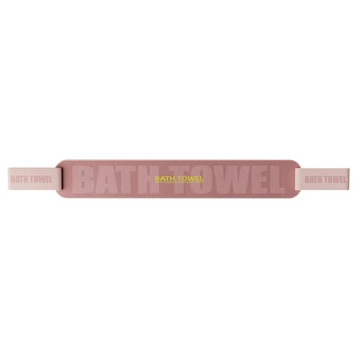 Limpiador de espalda de ducha - Fregona de baño en ambos lados con asas, herramienta de baño de limpieza profunda de la piel, paño de limpieza de espalda de baño para uo