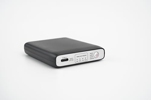 WAMOVAL 2Pack 5V 5000mAh Li-Polymer Rechargeable Batteries for Heated Socks Insoles Gloves Hat Scarf Spare Battery, Replacement Battery with 4 Setting