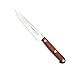 Glorify Home® Serie Campillo - Cuchillo de cocina de 10cm, afilado, cuchillo para verduras, cuchillo multiusos hecho a mano, calidad profesional, acero inoxidable, con mango de madera, diseño español