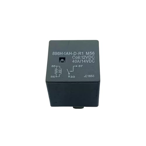 Relais 12 V CC 40 A 4 broches 896H-1AH-D-R1 M56 pour circuit automobile en lot de 5 pièces