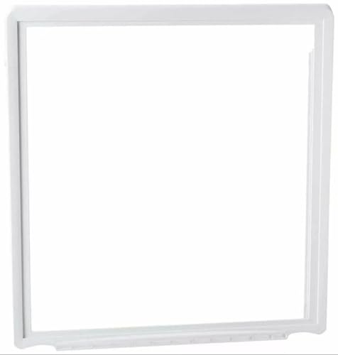 241969501 Meat Pan (Top) Shelf Frame - for Household Frigidaire Refrigerator Crisper Drawers Cover - Fridge plastics vegetable Deli Drawers pan Cover Frame Replacement - W 17-3/8 in x L 18-3/8 in