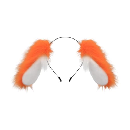 Bandeau cheveux oreilles de chien pour fête déguisée et anniversaire enfant