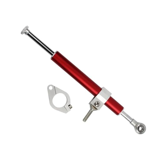 Amortisseur de direction moto réglable rouge universel pour MT03 et MT09