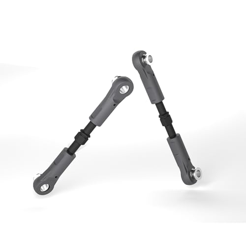 RC Car Adjustable Pull Rod Linkages Arm Tie Rod - CNC machined high Strength Steering Linkage kit...