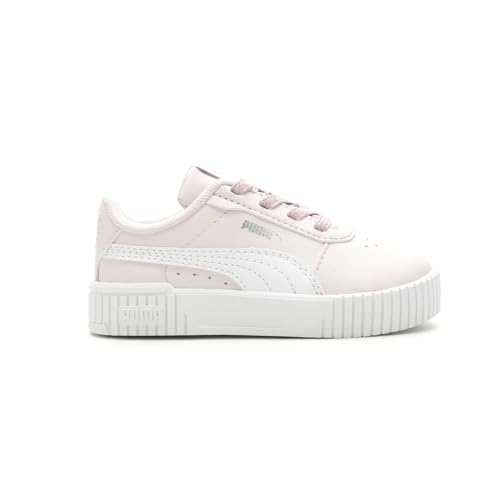 PUMA Toddler Girls Carina 2.0 Sparkle Glitter Lace Up Sneakers Shoes Casual - Pink