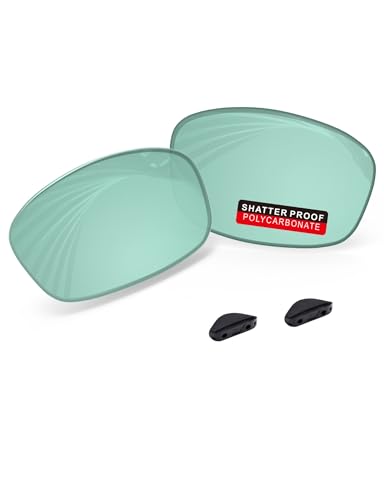 Image of PRO+ Polycarbonate Replacement Lenses & Nose Pads for Oakley Fives Squared(4+1) OO9238 Sunglasses