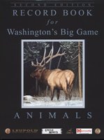 Record Book for Washington's Big Game Animals 0965628337 Book Cover