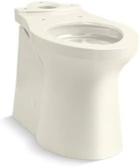 Kohler K-20485 Irvine Elongated Chair Height Toilet Bowl Only - Biscuit