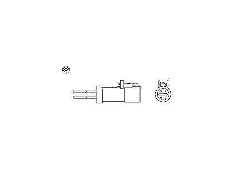 Sonda lambda 1331 NGK para viajes suaves en tu FORD Fiesta Mk6 JA8 JR8
