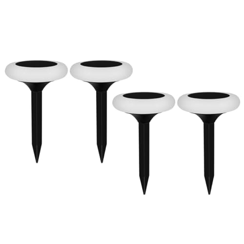 Lampes solaires extérieures 8 modes et piquets en matériau solide