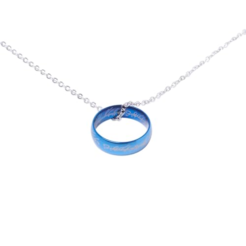 Image of SALTY ALPHA Anti Tarnish Stainless Steel Promise Ring Locket Neck Chain for Men | Stylish Pendant Necklace | Jewellery Accessories for Boys | Minimal Jewelry | Gifts for Boyfriend & Husband | Gift for Diwali, Christmas, Marriage, Birthday