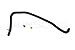 Sunsong 3404689 Power Steering Return Line Hose Assembly