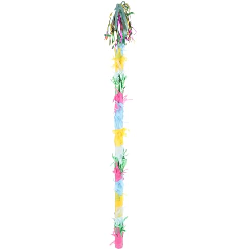 ibasenice Bâton de Piñata à Franges pour Déco Anniversaire Garçon et Filles, Jeu de Soirée Festif Bâton Léger et Maniable pour Fête D'anniversaire