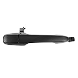 TRQ Passenger Side Exterior Door Handle Black Compatible with 2004-2009 Mazda 3 2006-2015 5 2003-2008 6 2007-2012 CX-7 2007-2015 CX-9 2004-2008 RX-8