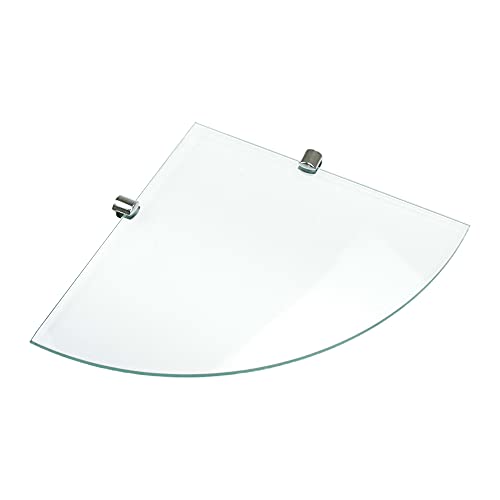 Prateleira De Canto de Vidro 25 cm - Sanit