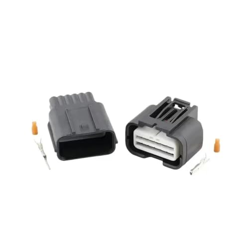 Conectores automotrices DJ7128K-0.6-11 de 12 pines macho y hembra 7283-4038-30