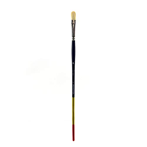 Princeton Snap! 9700FB-6 Bristle Filbert 6 Snap Brush, Multicolor 12 Each