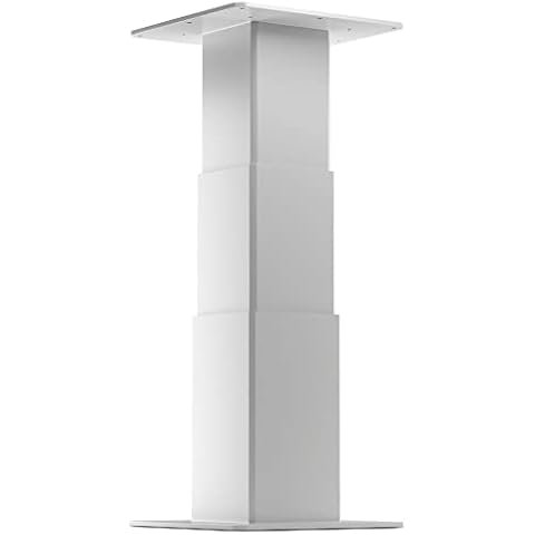 Progressive Automations Adjustable Electric Table Lifting Column with one-Leg Lifting System Force up to 225 lbs and Stroke 12 to 28.5 Comes with Power-Supply Option to Control up/Down Motion FLT-11 Cover