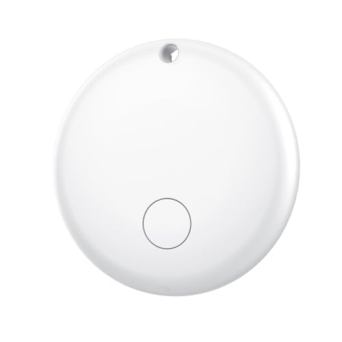 Image of Android Air Tracker 1 Pack, Bluetooth Tracker Tags, Work with Google Find My Device App (Android Only), Smart Tags for Luggage, Wallet, Vehicles, Keys (Not for iOS) (White)