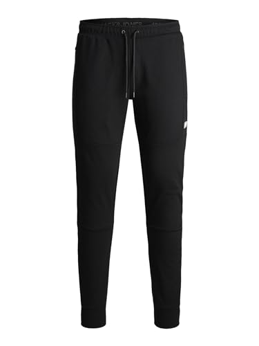 Jack & Jones Jjiwill Jjair Noos NB-Pantalones de chándal, Negro, M para Hombre