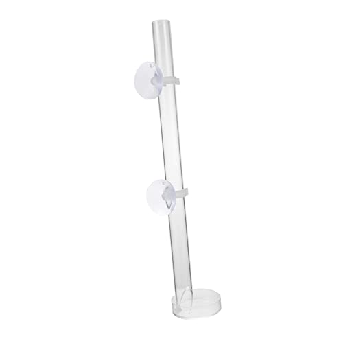 iplusmile 1 セット 魚 水槽 水槽 装飾 スポンジ 積み重ね可能 魚 水槽 水槽 水槽 キット エビ 餌 水槽 魚 ボウル 蓋 容器 餌用 透明 アクリル