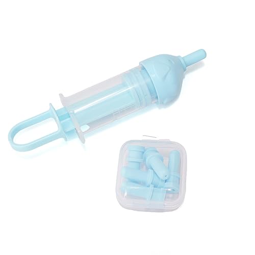 MARCBUSE Milchspender Fütterungsflasche mit Brustwarzen für Baby Katzen Hund Sichere Lösung für Neugeborene Tier Stillbedarf Setten Flasche Einstellbare Flüsse Kätzchen Futterspender Neugeborene