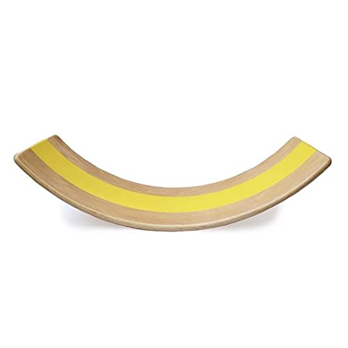 Shumee Waldorf Wooden Curvy Rocker Balance Board (3 Years+) | Multicolor | 2000 gms | Eco friendly & Organic | Non Toxic | Active Play | 100% Child Safe - Image 4 thumbnail