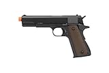 Full Metal R31 1911 Gas Blowback Airsoft Pistol w/Black Barrel Army Armament - Black