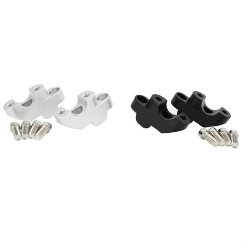 Guidon siège relevable CB500X riser moto léger en alu noir - 3