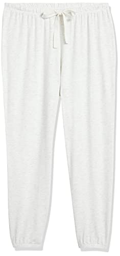 Image of Amazon Essentials Women's Drawstring Pajama Jogger Lounge Pants, Lightweight Terry, Plus Size