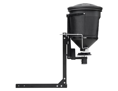 Buyers Products UTVS16 UTV Broadcast Spreader For Salt, Grass Seed, Fertilizer, Deer Feeder Seed and More, 150 lb. Capacity with Lid, UTV All Season Spreader - Image 3