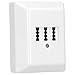 Produktbild Rutenbeck Aufputz TAE-Anschlussdose/Telefondose NFF für 2x Telefon + 1x Nebenstelle (Fax, AB, Modem) 3x6 polig 2x6 Schraubkontakte reinweiß 10310114