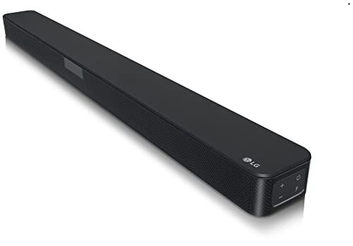 Image of LG SL4 300W 2.1 Ch Sound Bar with Carbon Woofer for a High Fidelity Sound, Adaptive Sound Control, Wireless subwoofer, Bluetooth Streaming, Versatile Connectivity and TV Sound Sync (Black)