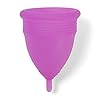 OVIO Menstrual Cup - Reusable Soft and Flexible 100% Medical Grade Silicone Cup with Travel Pouch - Leak Free and Reliable with Size Replacement Guarantee (Regular) #5