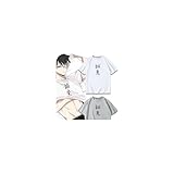 [みよ] 怪獣8号 tシャツ 半袖 綿 夏服 日常服 丸首 上着 鳴海弦 誠意 軽い 柔らかい 記念 カジュアル ゆとり 通気性 薄い 快適 個性 大人 学生 男女兼用 ハロウィン クリスマス イベント 誕生日 贈り物 (S,02) [並行輸入品]