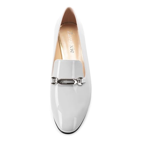 Image of Women's Loafers, Slip On Round Toe Comfortable Flats for Women Dressy and Work, Womens Business Casual Shoes