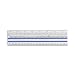 Westcott ‎40711 Clear Data Processing Magnifying Ruler, 15 in