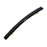 France Luxe Long and Skinny Barrette - Black